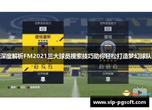 深度解析FM2021三大球员搜索技巧助你轻松打造梦幻球队